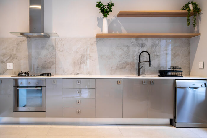 Modern wooden kitchen